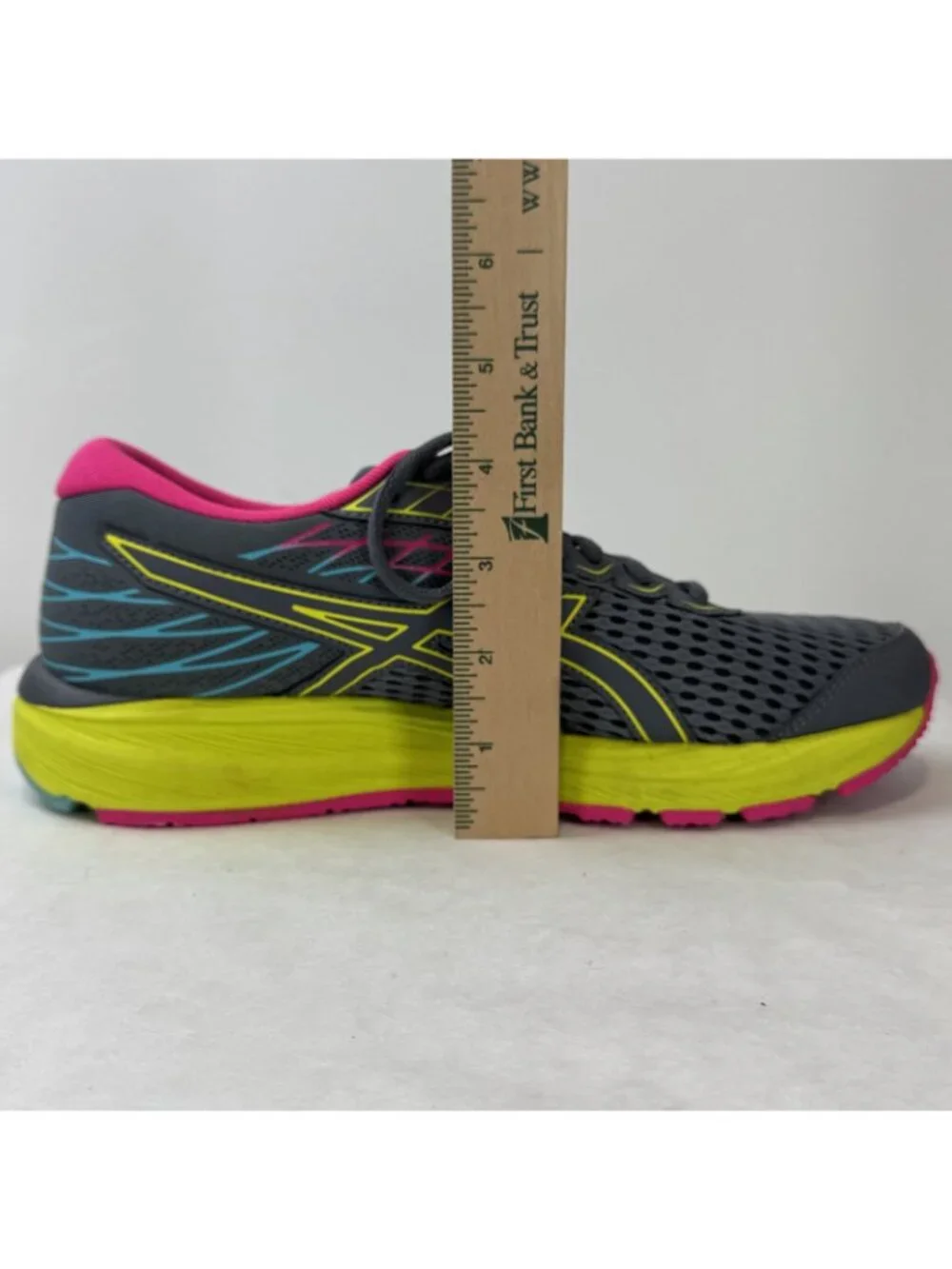 Asics Gel Cumulus Running Shoes Mens 6.5 Multicolor 1014A069 Lace Up Lightweight